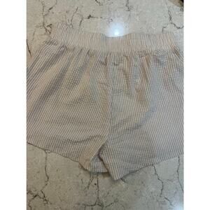 Maromie Seersucker Shorts – Size M – NWOT